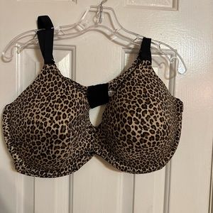 Animal Print 44DDDD Bra